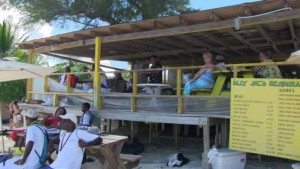 Oceanfront seafood eatery, Bahamas